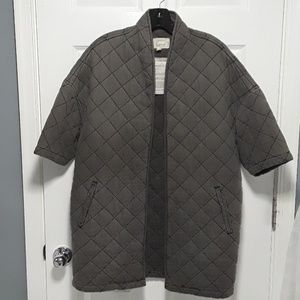 Current/Elliot Quilted Car Coat